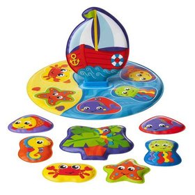 Playgro Plvajce puzzle do vane