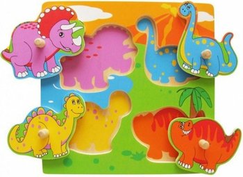 Viga Dreven puzzle - Dinosaury