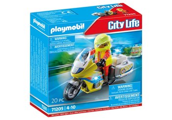 Playmobil 71205 Zchranrsky motocykel s blikajcim svetlom