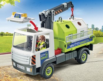 Playmobil 71431 Vozidlo na prepravu skla s kontajnerom