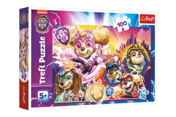 Puzzle Zoznmte sa s mocnmi teatami Paw Patrol/Tlapkov patrola 100 dielikov