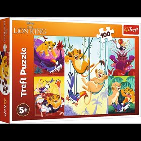 Puzzle 100 - Disney Lev kr