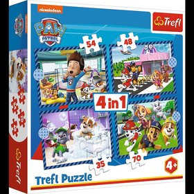 Trefl Puzzle 4v1 - Paw Patrol