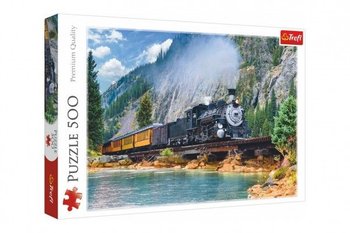 Trefl Mountain Train Puzzle 500 dielikov 48x34cm