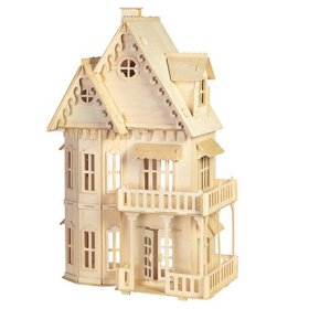 Woodcraft Dreven 3D puzzle gotick dom