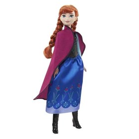 Mattel Frozen Anna v modro-iernych atch HLW49