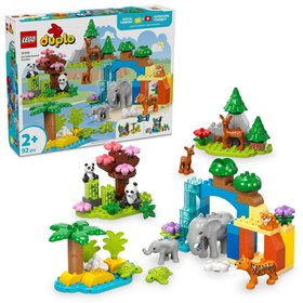 LEGO DUPLO 10446 Rodinky divokch zvierat 3 v 1