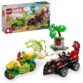 LEGO Marvel Spidey 11198 Spin, Electro a nahaka s dinosaurm vozidlom