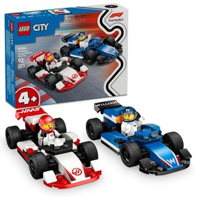 LEGO City 60464 Pretekrske aut F1 Williams Racing a Haas F1