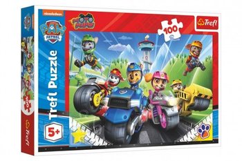 Puzzle Tlapkov patrola na motorkch/Paw patrol 100 dielikov