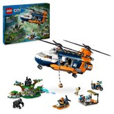 LEGO CITY 60437 Helikoptra na prieskum dungle v zkladnom tbore