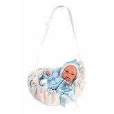 Llorens 63641 NEW BORN - realistick bbika bbtko so zvukmi a mkkm ltkovm telom 36cm