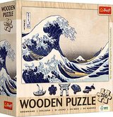 Puzzle 200 Dreven - Vek vlna pri pobre Kanagawy - Hokusai Katsushika