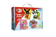 Puzzle baby Bing Bunny a priatelia v krabici