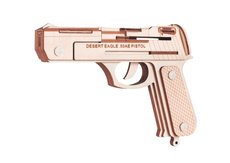 Woodcraft Dreven 3D puzzle Pitole Desert Eagle