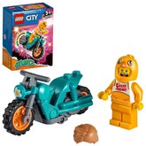 LEGO City 60310 Kaskadrska motorka s kuraom