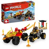 LEGO NINJAGO 71789 Kai a Ras v dueli auta s motorkou