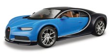 Maisto - Bugatti Chiron, modr, assembly line, 1:24