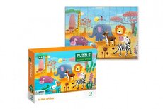 Puzzle Afrika 32x23cm 60 dielikov