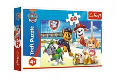 Puzzle Ve svt tat Tlapkov patrola/Paw patrol  33x22cm 60 dlk